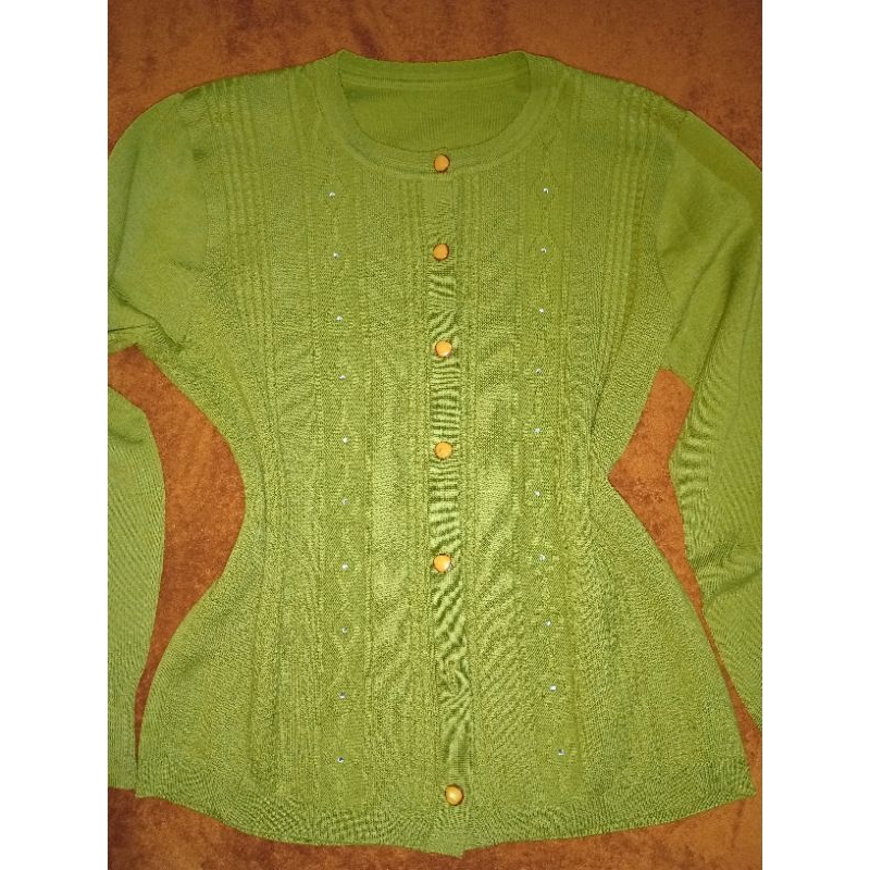 Baju Cardigan Preloved (Hijau)