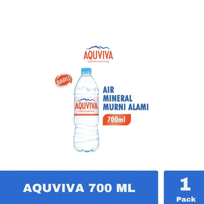 

Aquviva 700 ml 1 Pack isi 12 Botol