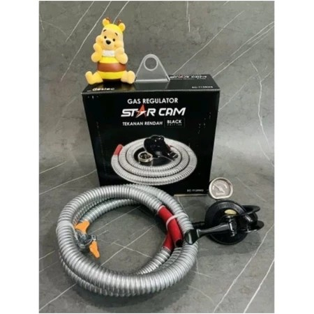 SELANG REGULATOR GAS STAR CAM COM-23MSS selang regulator kompor gas star cam selang gas star cam