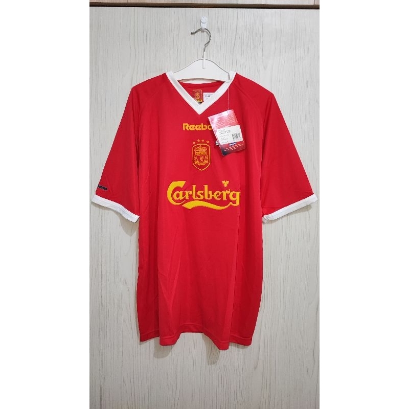 Jersey Liverpool 2000 - 2002 UCL UEFA Cup Home Reebok Original BNWT