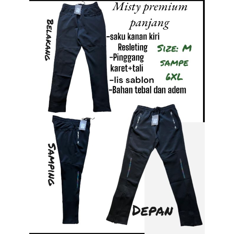 Celana Training Panjang Pria Wanita Import Sport