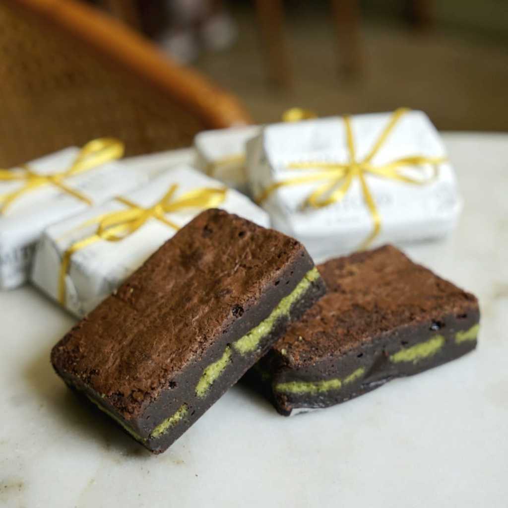 Mamitoko - Brownies Pistachio Kunafa Cokelat Premium