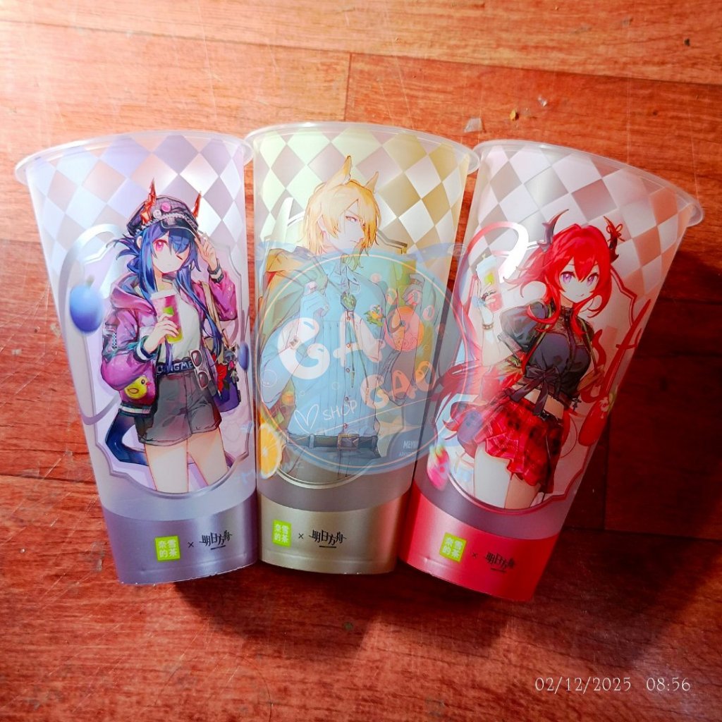 READY STOCK ARKNIGHTS Naixue Collab Drink Cup Mlynar Ch'en Surtr