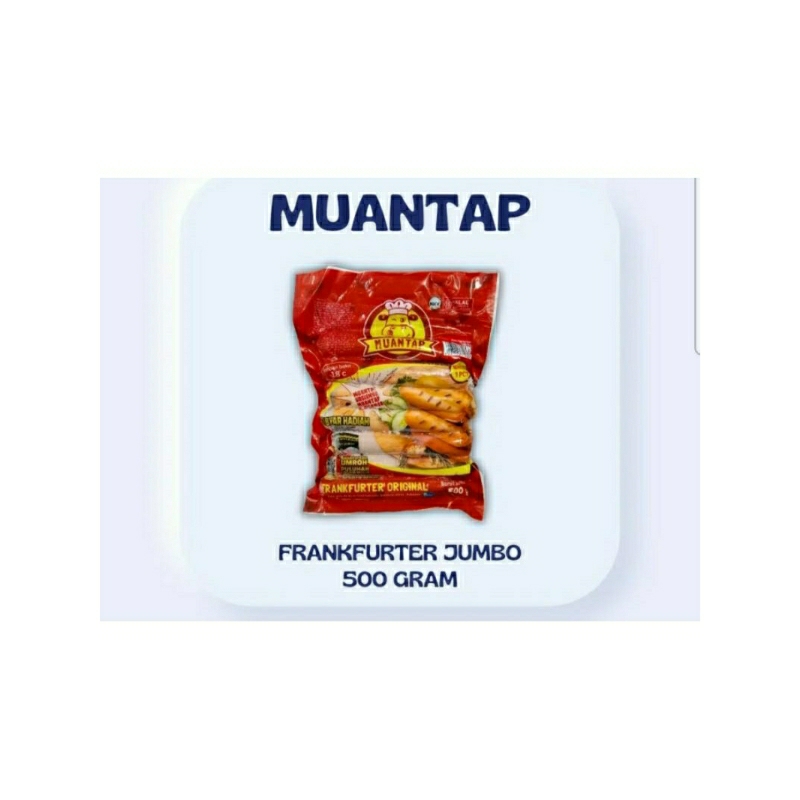 

Muantap Frankfurter Jumbo 500 gram