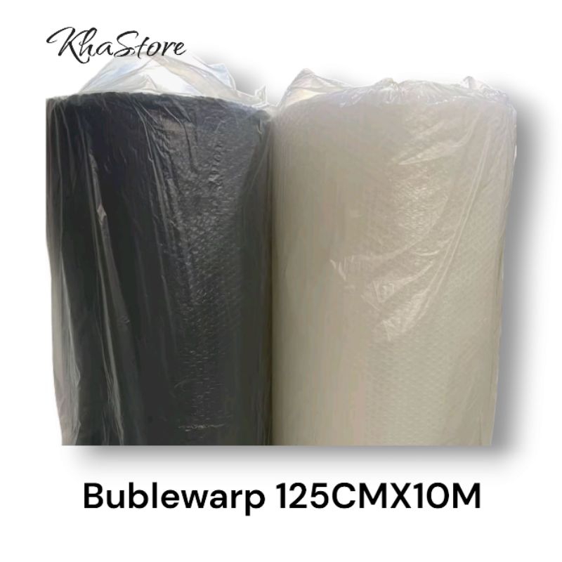 

Bublewarp 125x10M Hitam Bening Tebal Murah