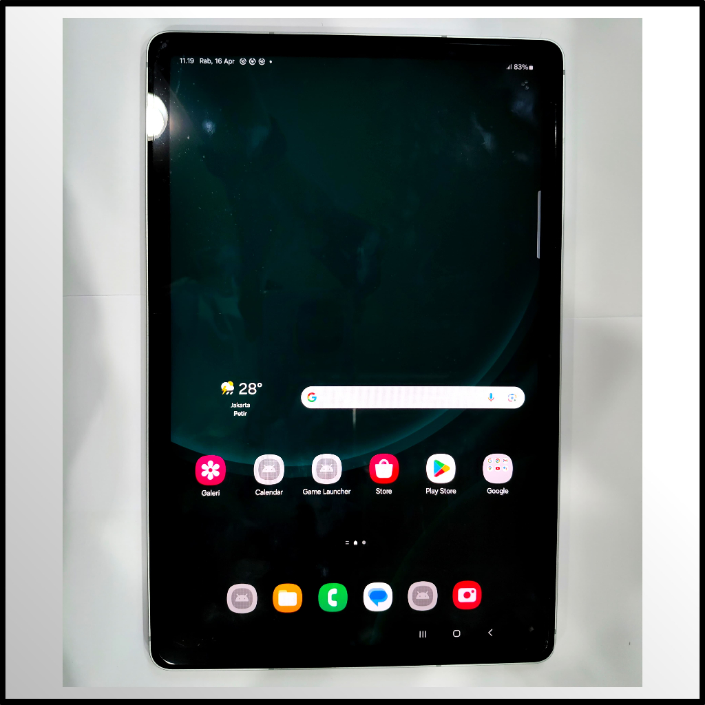 Samsung Galaxy Tab S9 FE 5G 6/128 Mint Garansi Resmi Bekas