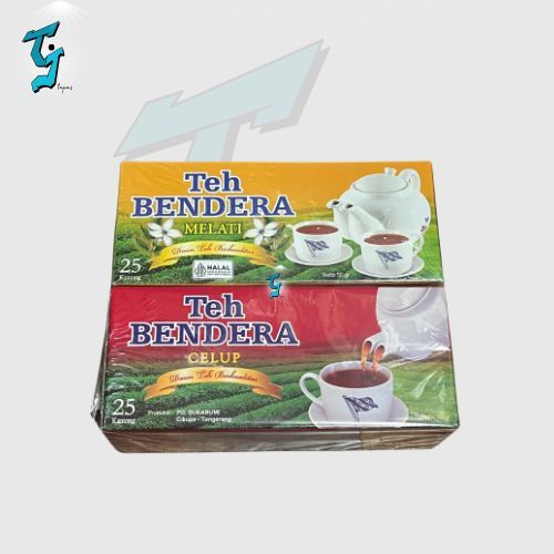 

Teh BENDERA Celup, 2 Varian I @25 teabags/ box