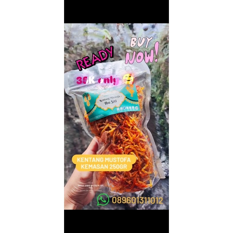 

KENTANG MUSTOFA HALAL KENTANG BALADO 250 gram 500gr 1kg