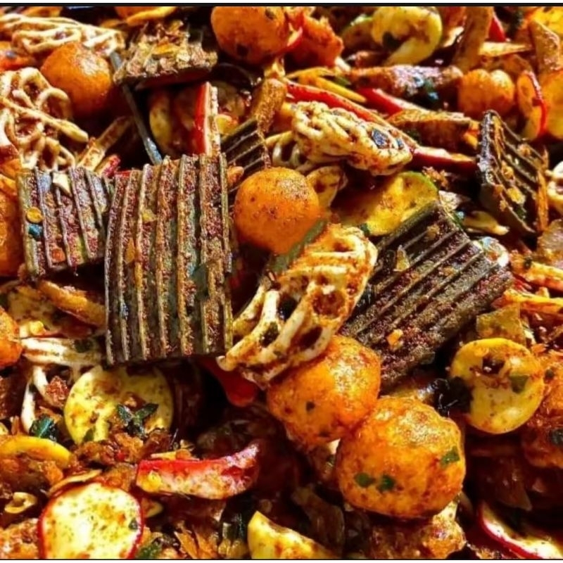 

Lezatoz_Genz Krupuk Seblak Campur/Seblak Mix/Basreng Pedas/Krupuk Jengkol 250Gr