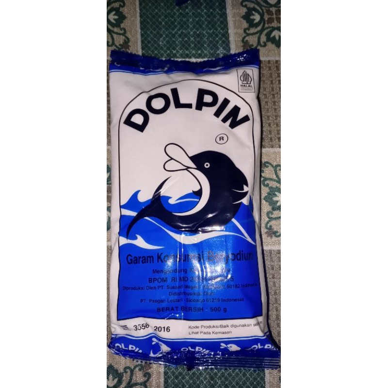 

Garam Dolphin Garam Beryodium Garam Dapur 500Gr
