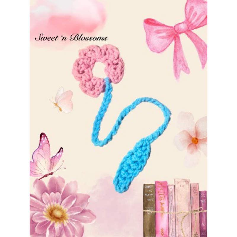 

Bookmark Flowers / Pembatas buku aesthetic lucu [PINK]