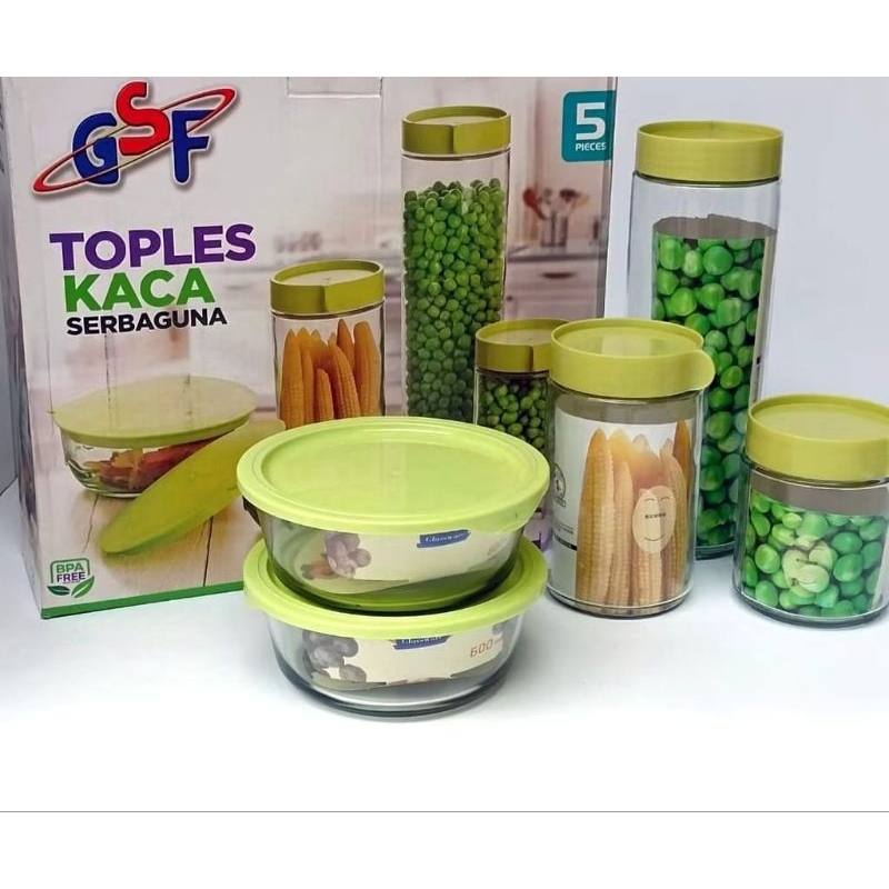 MARINE BOWL SET EXCLUSIVE ISI 5 / TOPLES KACA