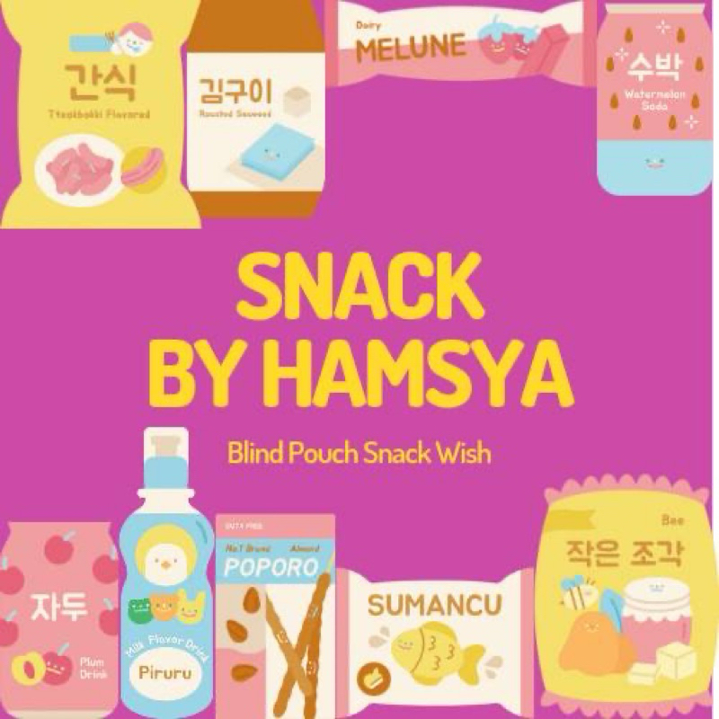 

Snackwish 85K Get 13 Pouch + Gaga + Packing Kardus