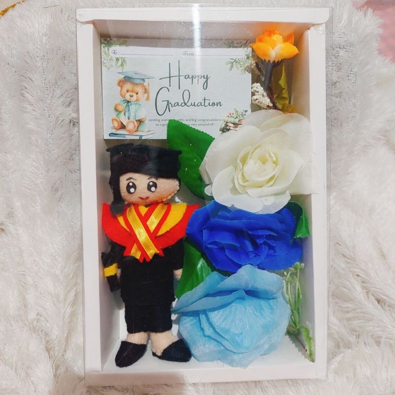 hampers boneka wisuda / buket wisuda