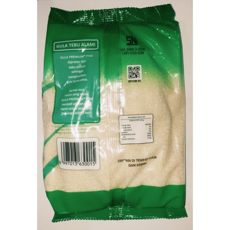 

Gula Pasir PSM kemasan 1 kg