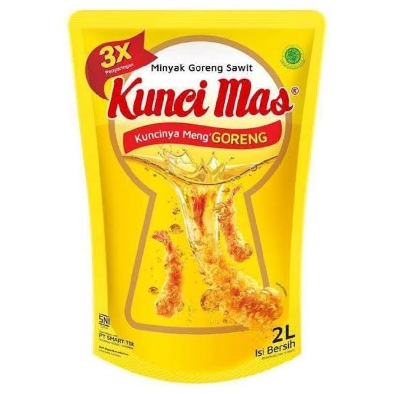 

Minyak Goreng Kunci Mas Pouch 2 Liter