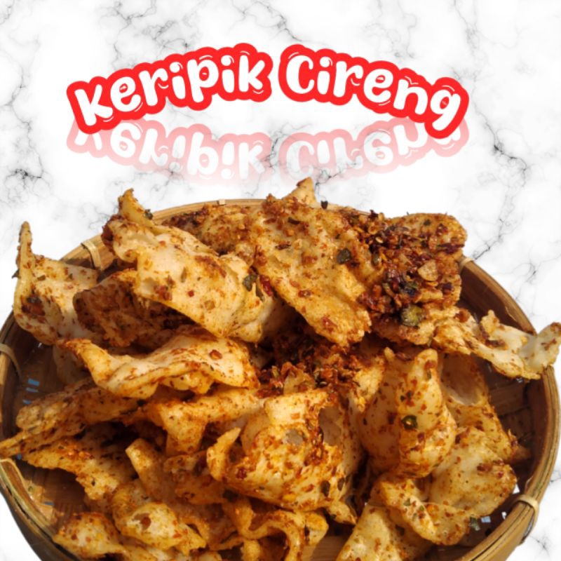 

Keripik Cireng 250gr (berbagai varian rasa) by Malada Snack