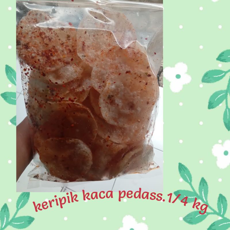 

KRIPIK KACA PEDASS (1/4kg)