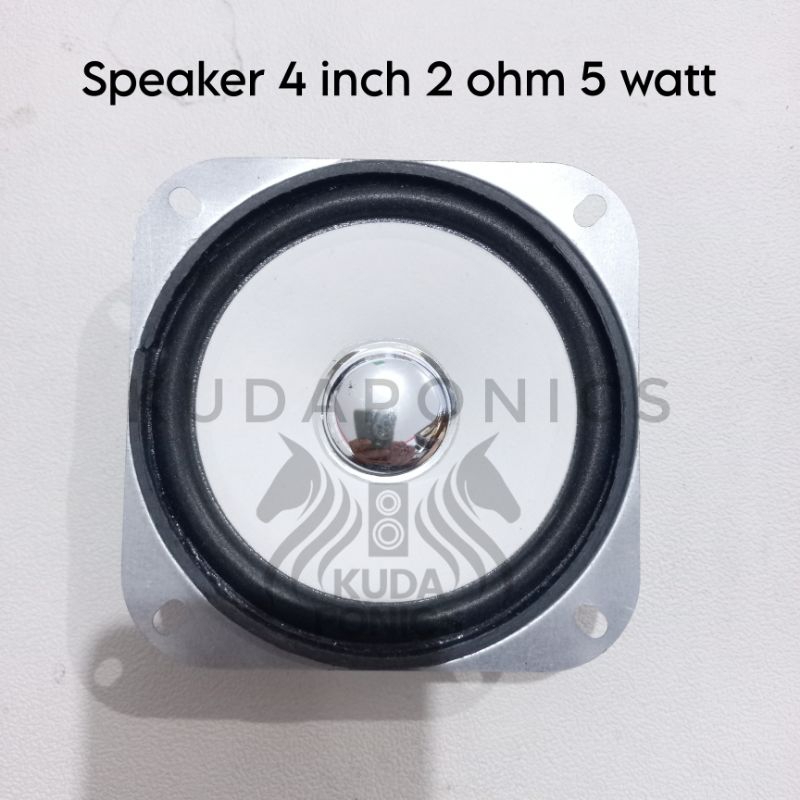 Speaker 4 inch 2 ohm 5 Watt Fullrange