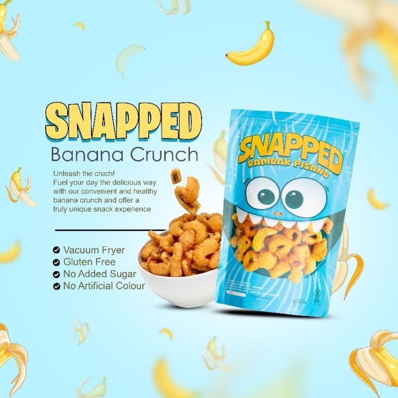

Keripik Pisang Snapped Keripik Cemilan Sehat