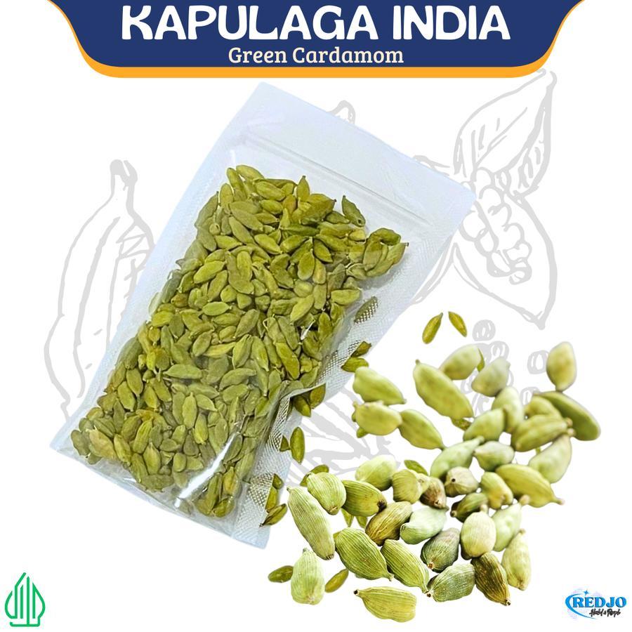 

Kapulaga India Hijau Premium / Green Cardamom Kapol india Kapulaga Ijo Bumbu Dapur Rempah Nusantara
