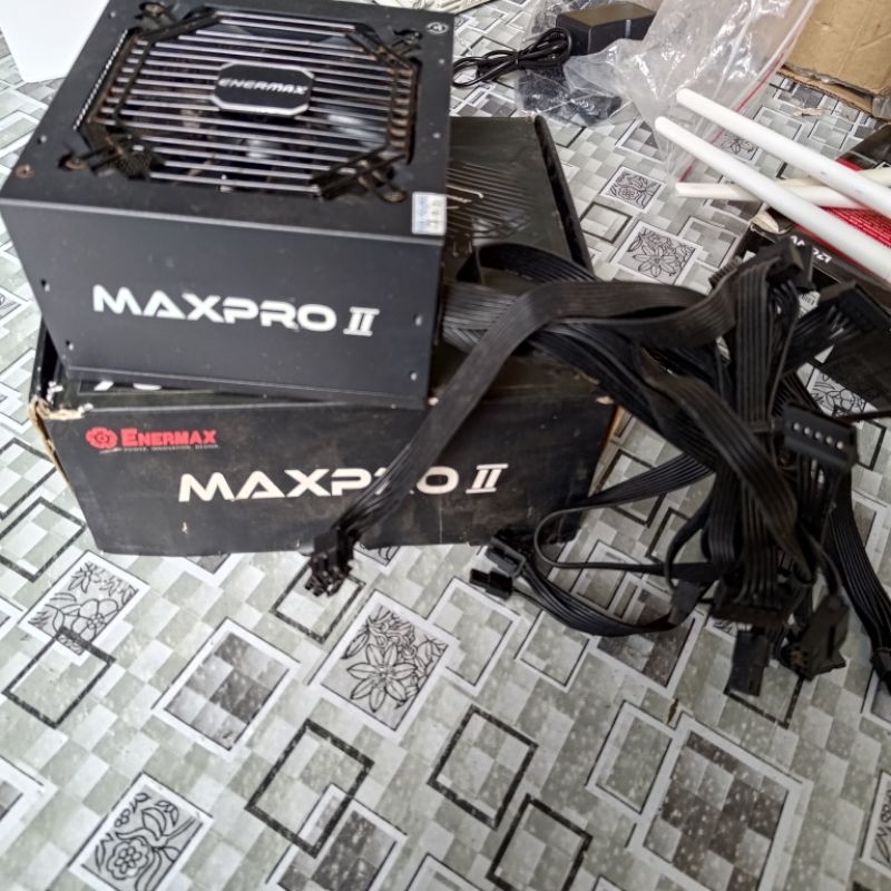 power supply pc enermax maxpro ii 700w bekas normal