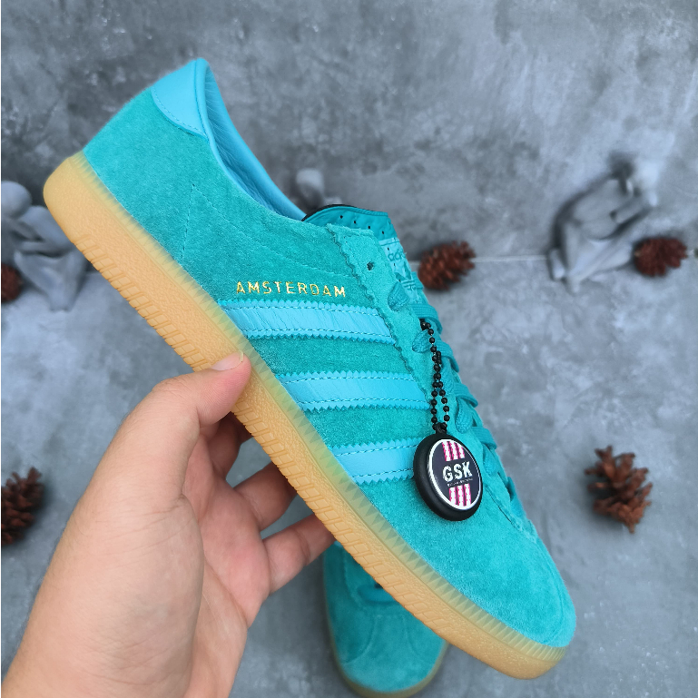 Adidas Amsterdam city series blue tosca original