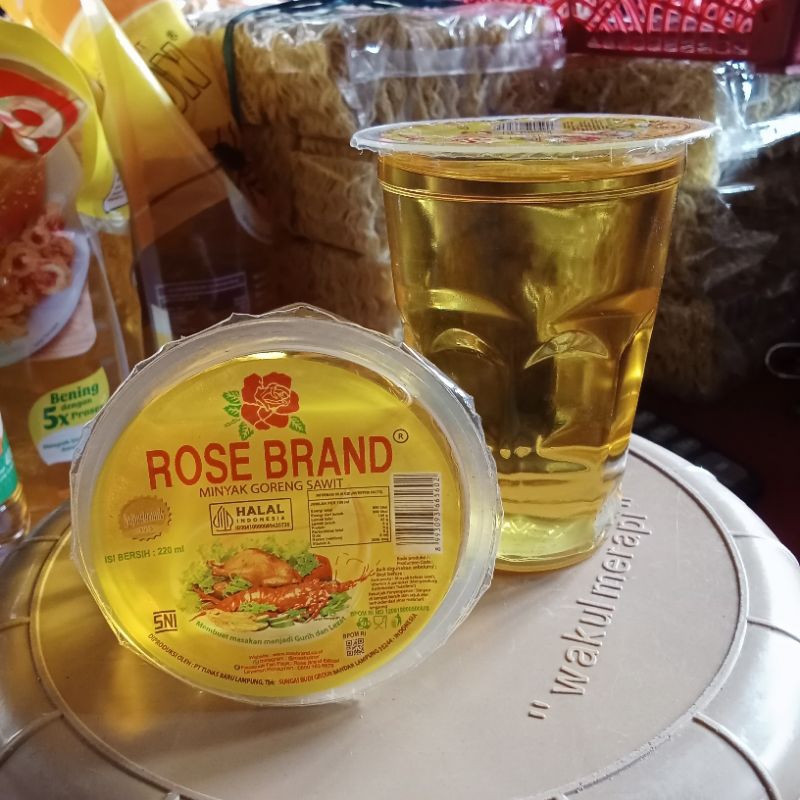 

minyak rosebrand gelas 220ml