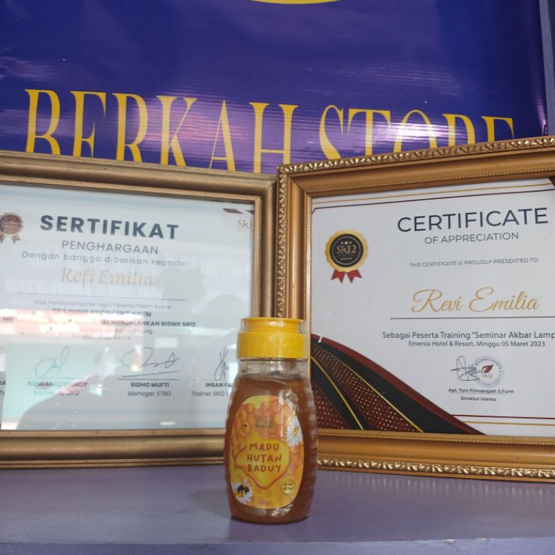 

Madu Hutan Baduy SR12 Madu Murni Asli Menjaga Stamina Daya Tahan Tubuh dan Immun Madu Murni 100%