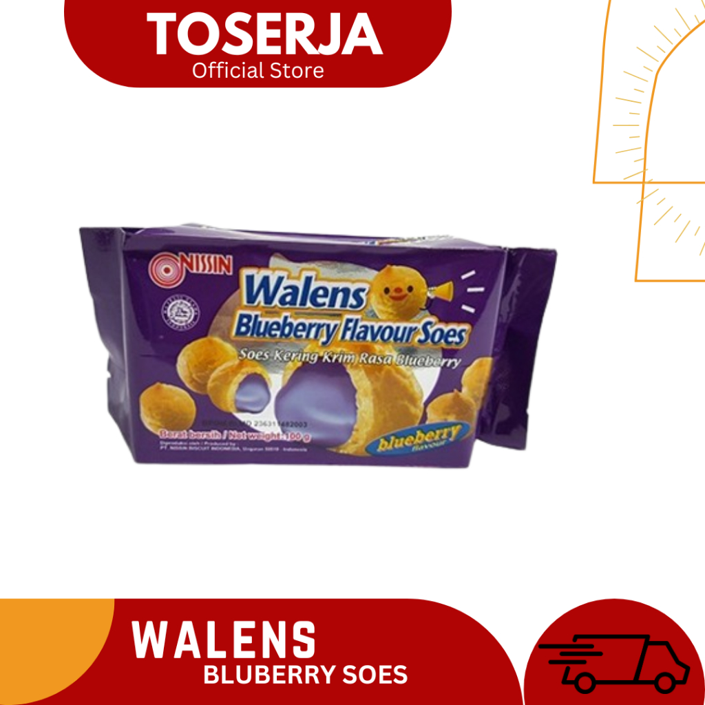 

Walens Blueberry Soes 100 Gram