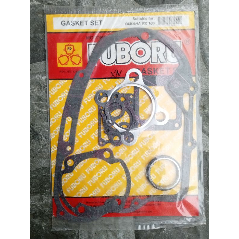PAKING GASKET SET Buring Blok Mesin Seher MOTOR YAMAHA RX100 RXS RX Special DT100 YT100 NOS