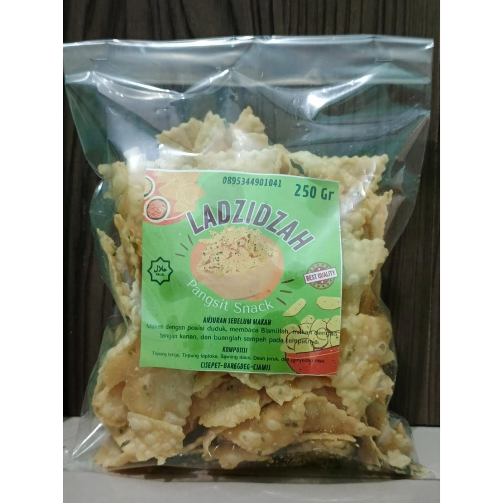 

KRIPIK PANGSIT 250GR ORIGINAL DAUN JERUK & DAUN BAWANG