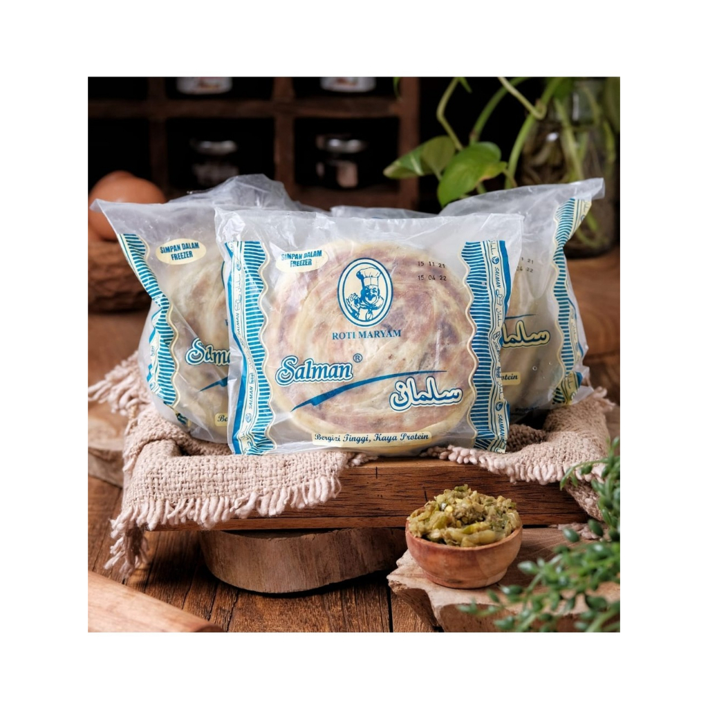 

Roti Maryam Salman Daging Sapi 1 pack Isi 5 Roti Frozen Food