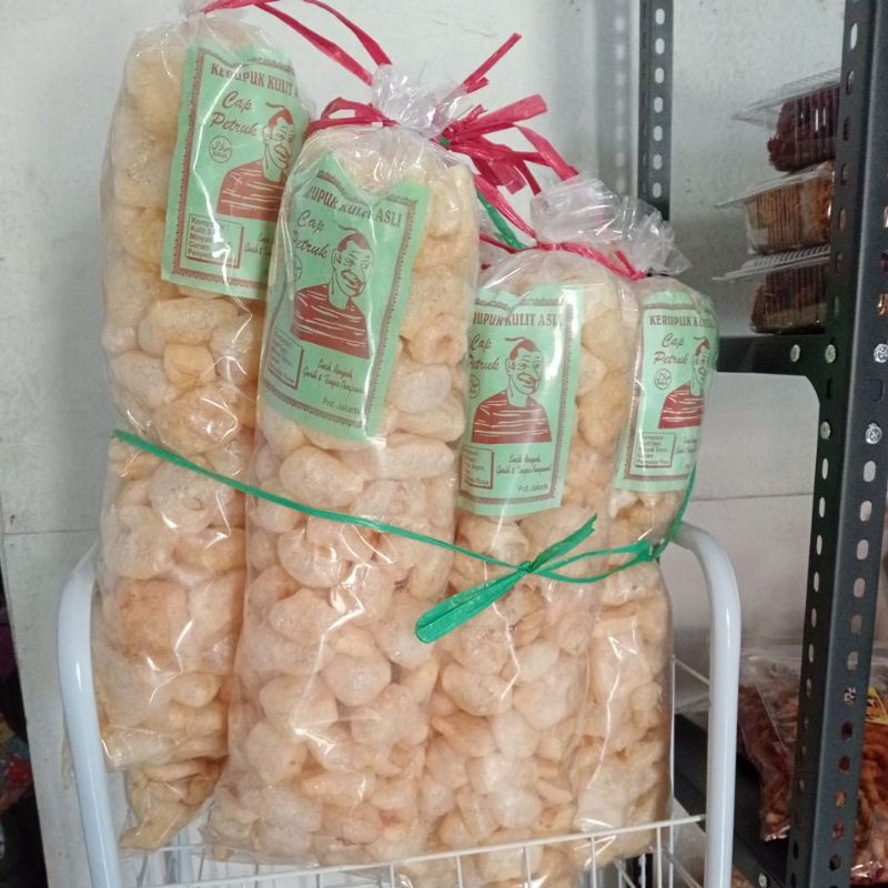 

kerupuk asli kulit