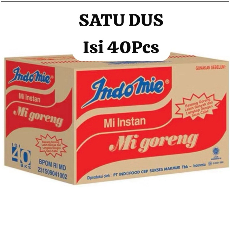 

INDOMIE SATU DUS ISI 40pcs