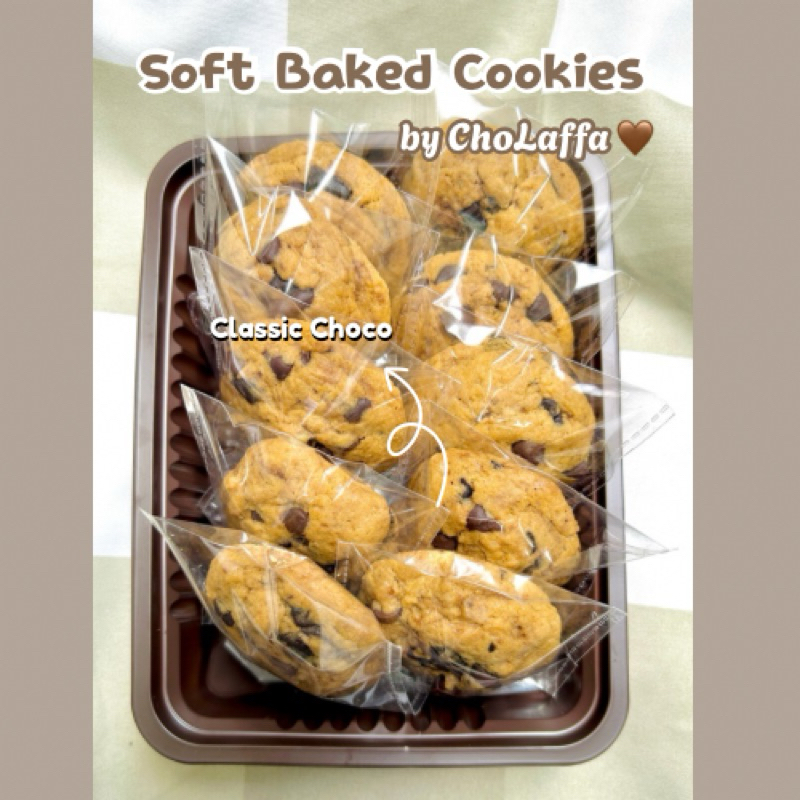 

ChoLaffa Cookies varian Classic Choco. Cookies Homemade Fresh From the Oven
