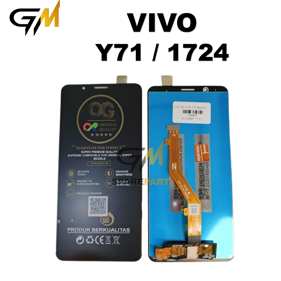 LCD VIVO Y71 - LCD VIVO 1724 - LCD TOUCHSCREEN VIVO Y71 DIGITIZER FULLSET ORIGINAL