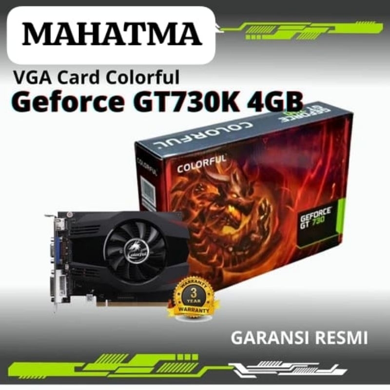 VGA CARD colorful GeForce GT730K - MAHATMA