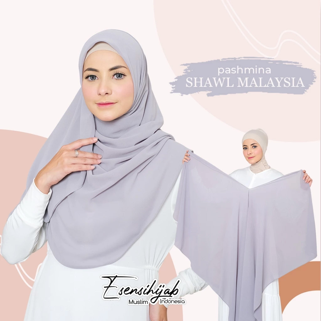 hijab segi empat rasa pashmina/hijab pashmina bawal malaysia/segi empat shwal malaysia termurah