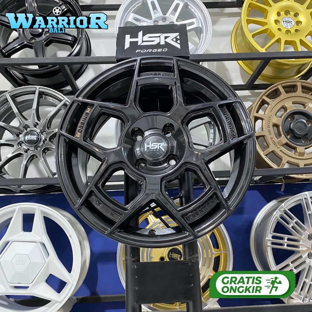 Velg Variasi R16 HSR DESIN DECA cocok untuk mobil jazz yaris sigra mobilio dll