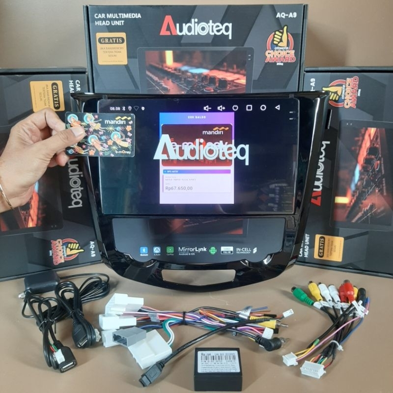 HEAD UNIT ANDROID AUDIOTEQ NFC NISSAN XTRAIL T32 ANDROID 10 INCH XTRAIL 2500 CC AUDIOTEQ NFC RAM 2/6