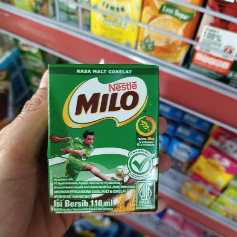 

Milo UHT 110 ml, 180 ml