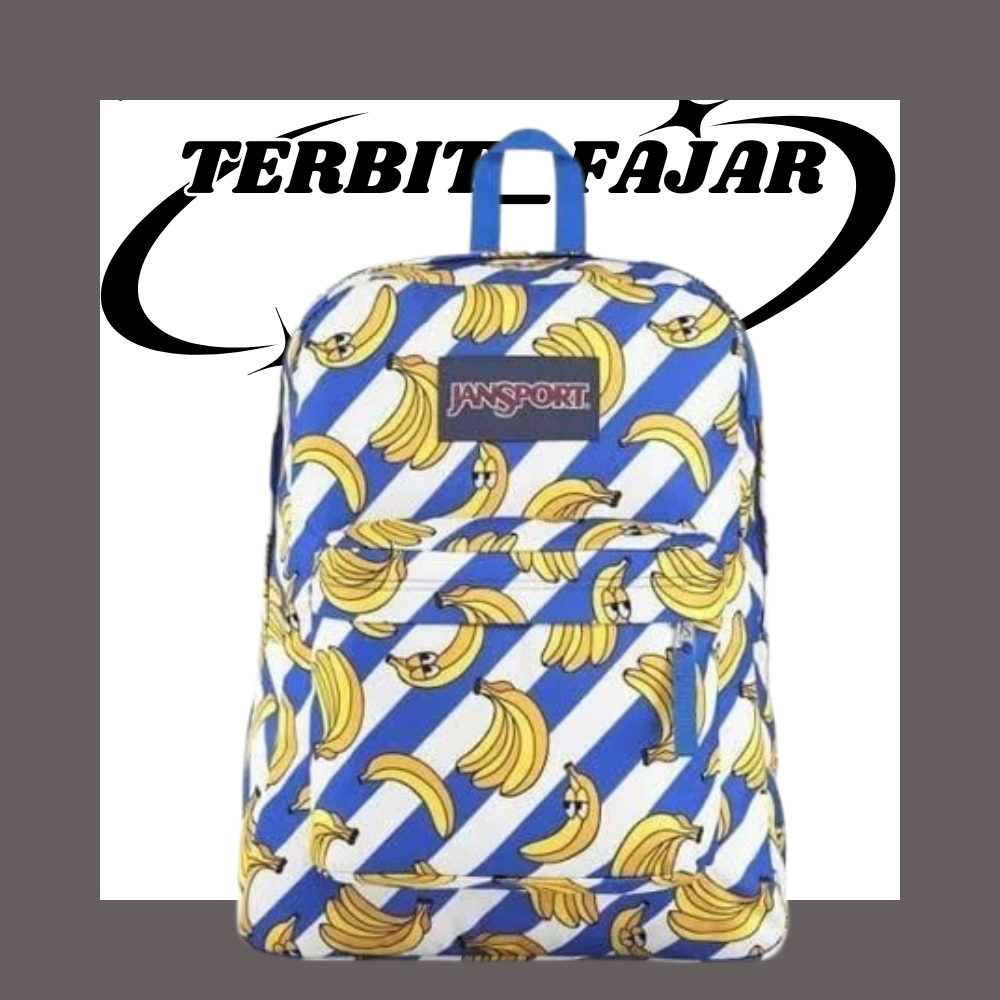 [PROMO TERBATAS] Tas Ransel JANSPORT Wanita Dan Pria Original - Tas Wanita JANSPORT BANANA Original 