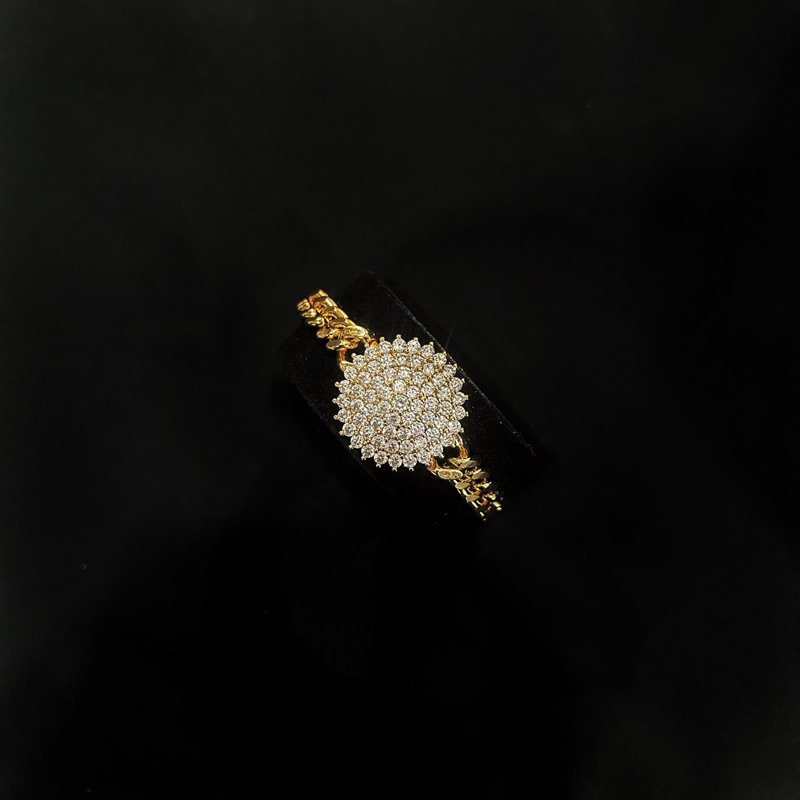 Paseris - Set Gelang Cincin Replika Berlian Wanita Buni