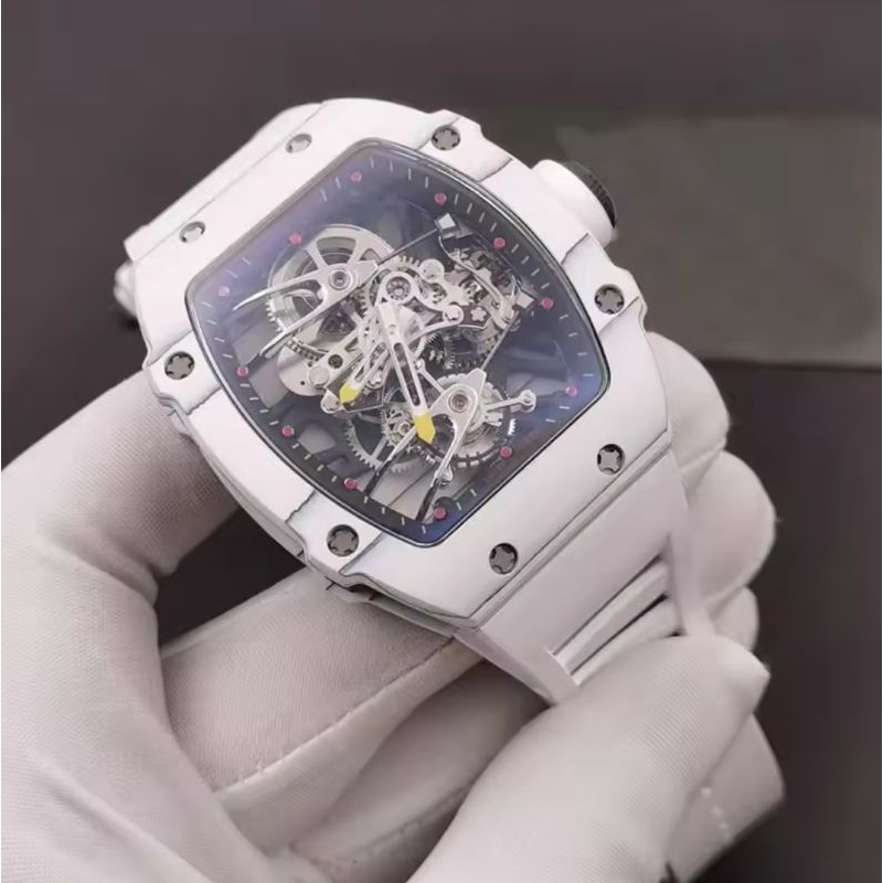 JAM TANGAN RM61-01 CARBON AREODYNE TOURBILLON MANUAL WINDING SWISS
