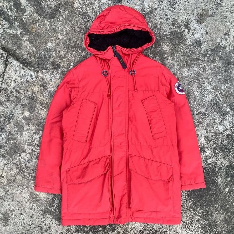 JAKET PARKA BULANG HUM ( SEPERTI BARU )