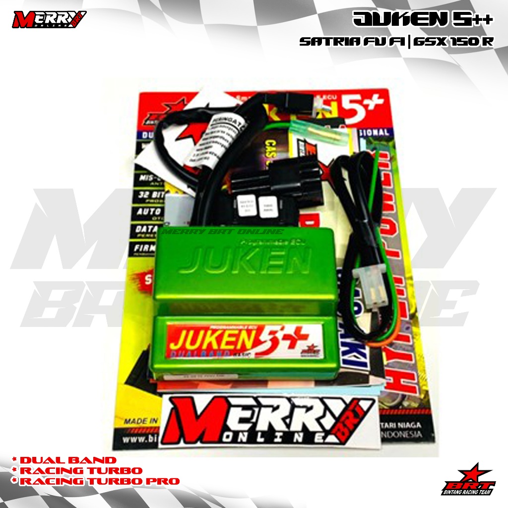 ECU Juken 5 ++ BRT Satria 150 FU FI Dan Juken 5++ GSX 150 R Dualband Racing Turbo Pro