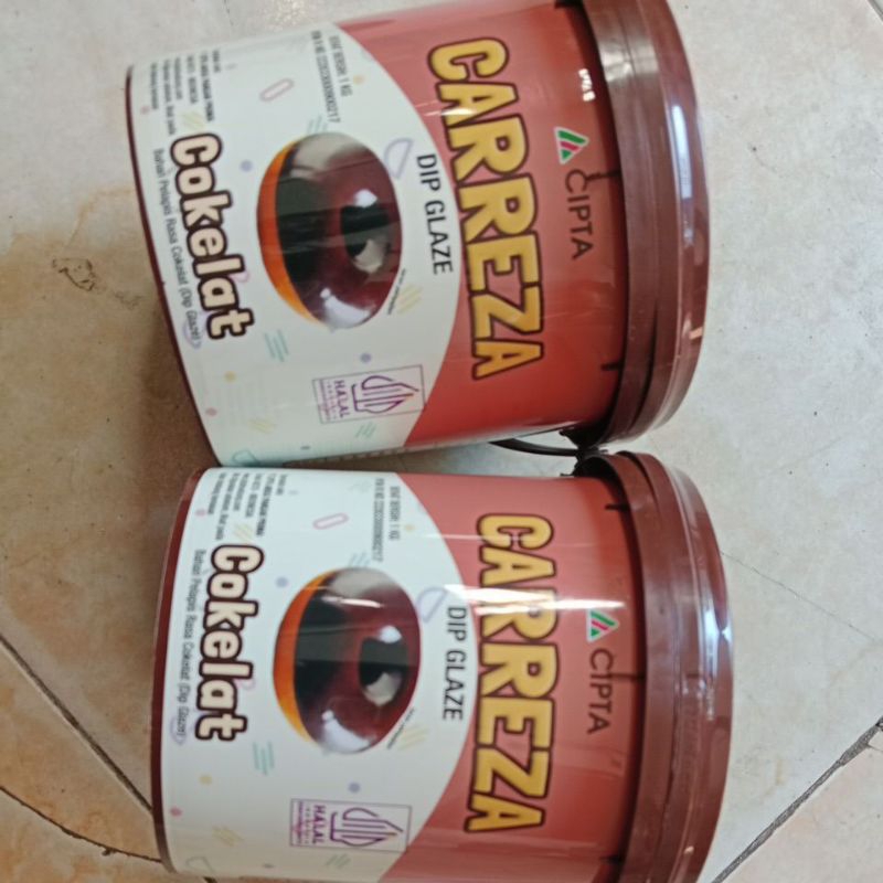 

Carreza dip glaze rasa coklat 1kg