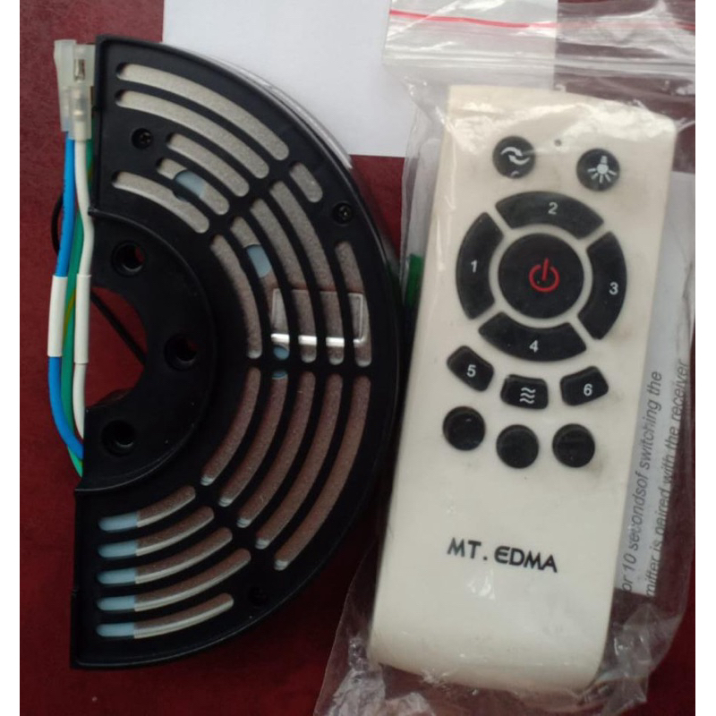 Sparepart MT EDMA -  Receiver dan remote -kipas edma Retro