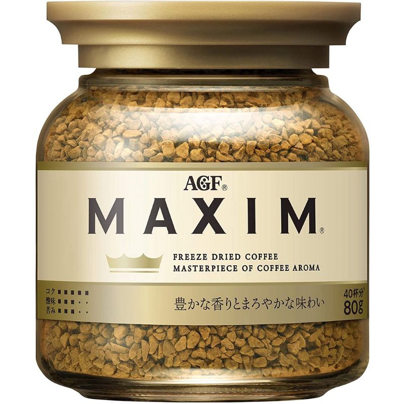 

AGF Maxim Freeze Dried Coffee Aroma 80g Japan Instant Coffee / Japan Coffee / Kopi Jepang